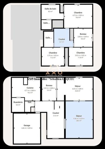 maison familiale avec garage