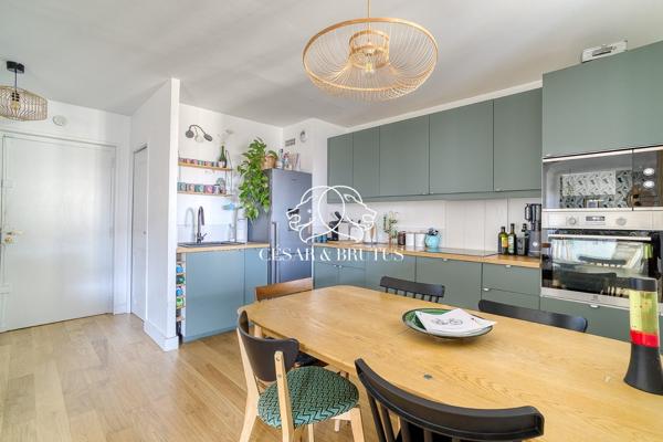 CALUIRE & CUIRE /CLOS BISSARDON – T4 Familial de 85 m² Entièrement Rénové avec Terrasse 16m2, Ascenseur Privatif & Garage Double.