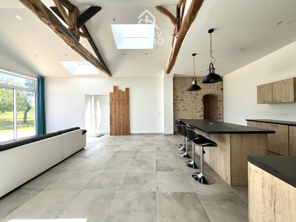 Maison
                                                                                                                                                                                                                                                                                                                        4 pièce(s)                                                                                                                                                                                                          3 chambre(s)                                                                                                                                                                                                          131  m²