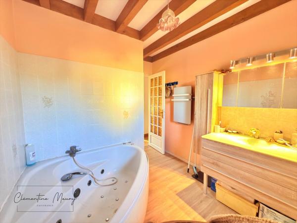 À vendre – Maison rénovée avec piscine couverte, proche Vendôme