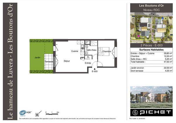 Achat appartement Louvres - 2 pièce(s) - 48 m² - 200 000 €