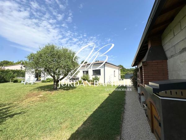 Maison contemporaine de plain-pied à Lamotte-Cap-de-Ville