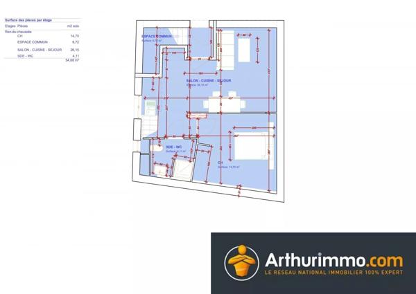 Vente Immeuble 143 m2 à Bourgoin-Jallieu
