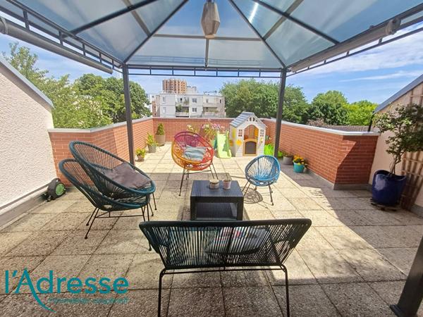 Magnifique 3 pièces avec terrasse en plein coeur !