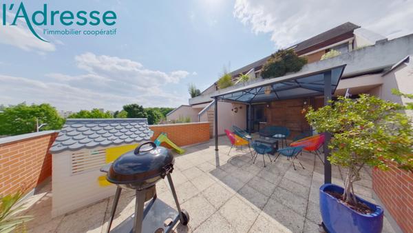 Magnifique 3 pièces avec terrasse en plein coeur !