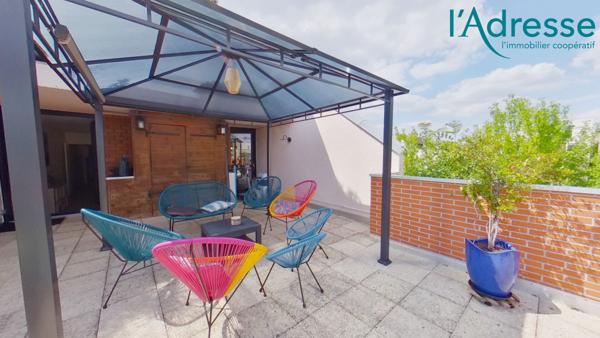 Magnifique 3 pièces avec terrasse en plein coeur !