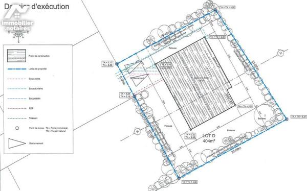 Maison à TREBEURDEN PLAIN-PIED - 3 chambres - lot D