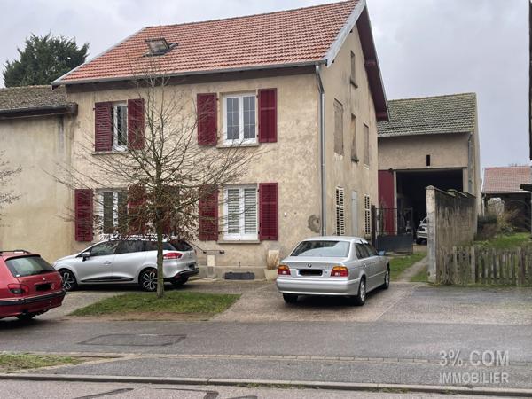 Maison de 170 m² sur terrain de 937 m², 4 chambres, 1 bureau, 200m² de dépendances Lunéville (54300)