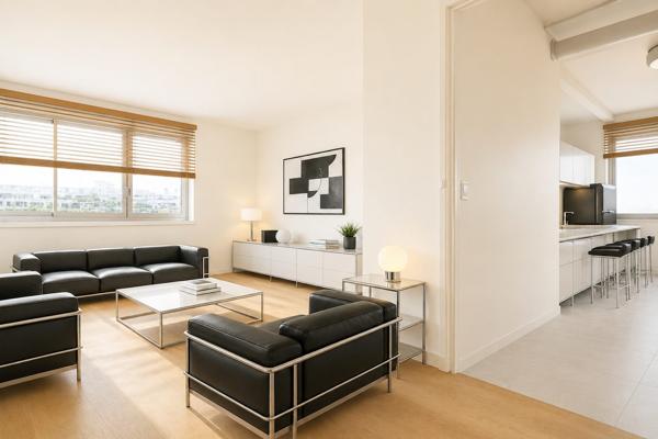 Sèvres Centre-ville – Appartement familial 4/5 pièces de 89 m² avec vue dégagée Paris & Parc de Saint-Cloud