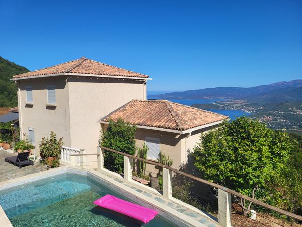 Villa vue mer T4 + T2  Calcatoggio (20111)