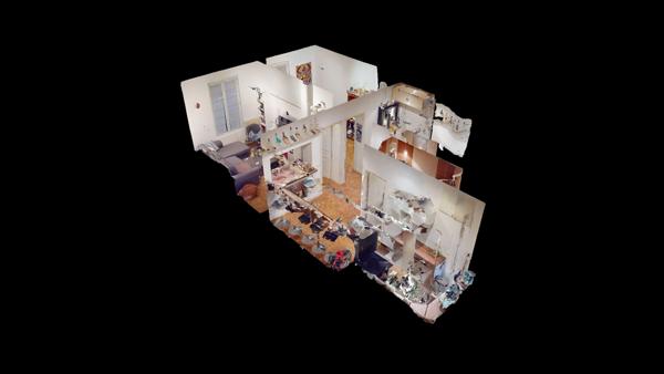 Appartement Paris 2 pièce(s) 37.37 m2