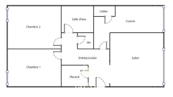 Appartement T3 de 66,33 m² avec parking et cave, 7 rue Saint-Simon à Clermont-Ferrand Détails des diagnostics énergétiques