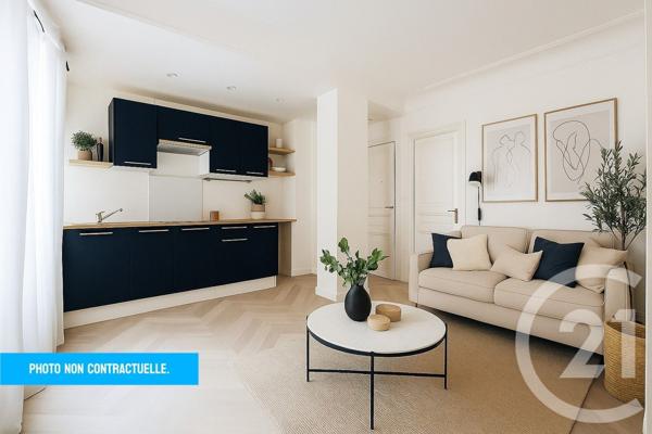 Appartement F2 à vendre  2 pièces - 23,23 m2 PARIS - 75011