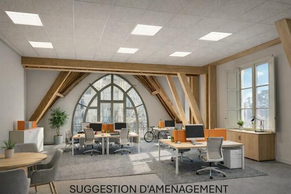 TOURS CENTRE BUREAUX RÉHABILITÉS A LOUER 1116 M² DIVISIBLES