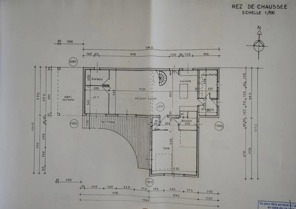 DURFORT (30170) A vendre Maison à ossature bois – 153 m² habitables environ sur 4000 m² de terrain et 189m² d'annexes.