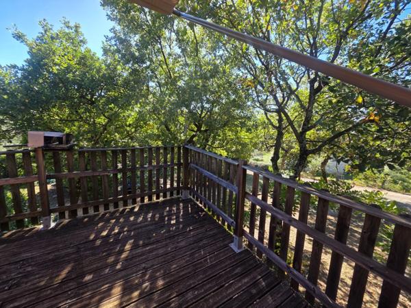 DURFORT (30170) A vendre Maison à ossature bois – 153 m² habitables environ sur 4000 m² de terrain et 189m² d'annexes.