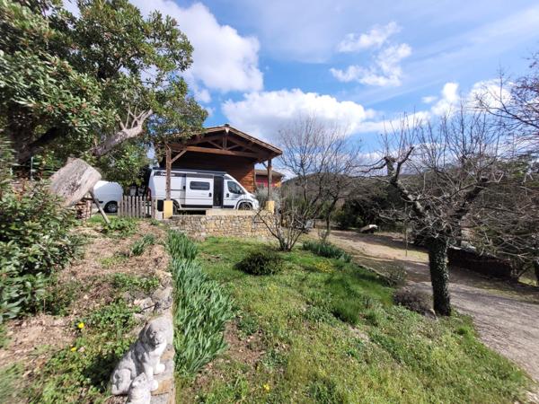 DURFORT (30170) A vendre Maison à ossature bois – 153 m² habitables environ sur 4000 m² de terrain et 189m² d'annexes.