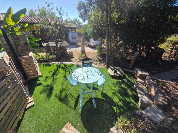 DURFORT (30170) A vendre Maison à ossature bois – 153 m² habitables environ sur 4000 m² de terrain et 189m² d'annexes.