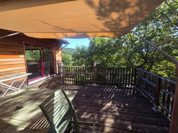 DURFORT (30170) A vendre Maison à ossature bois – 153 m² habitables environ sur 4000 m² de terrain et 189m² d'annexes.