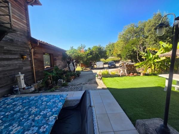 DURFORT (30170) A vendre Maison à ossature bois – 153 m² habitables environ sur 4000 m² de terrain et 189m² d'annexes.