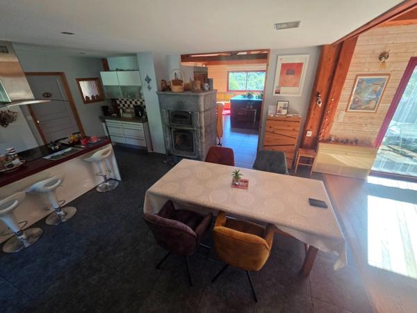 DURFORT (30170) A vendre Maison à ossature bois – 153 m² habitables environ sur 4000 m² de terrain et 189m² d'annexes.