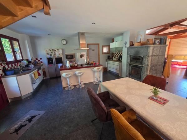 DURFORT (30170) A vendre Maison à ossature bois – 153 m² habitables environ sur 4000 m² de terrain et 189m² d'annexes.