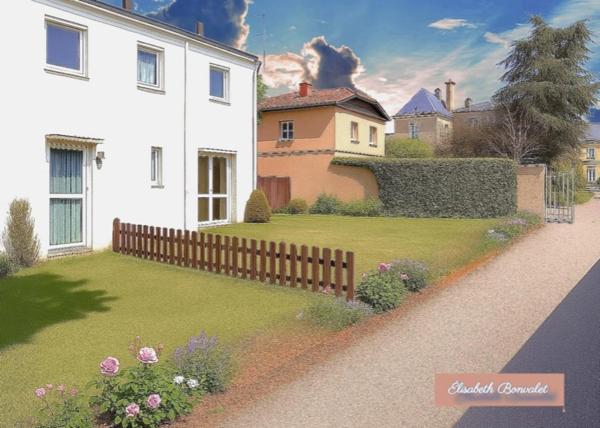 A vendre - Corps de ferme au charme rustique avec un fort potentiel de division - Saint-Laurent-De-Mûre