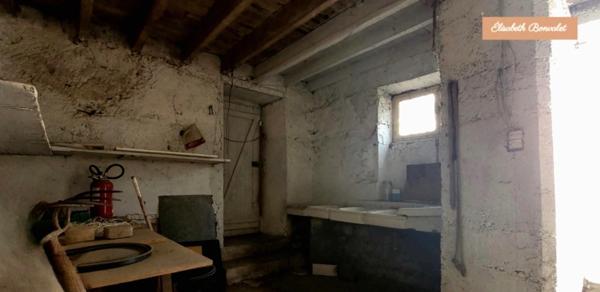 A vendre - Corps de ferme au charme rustique avec un fort potentiel de division - Saint-Laurent-De-Mûre