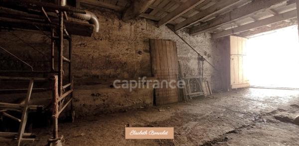 A vendre - Corps de ferme au charme rustique avec un fort potentiel de division - Saint-Laurent-De-Mûre