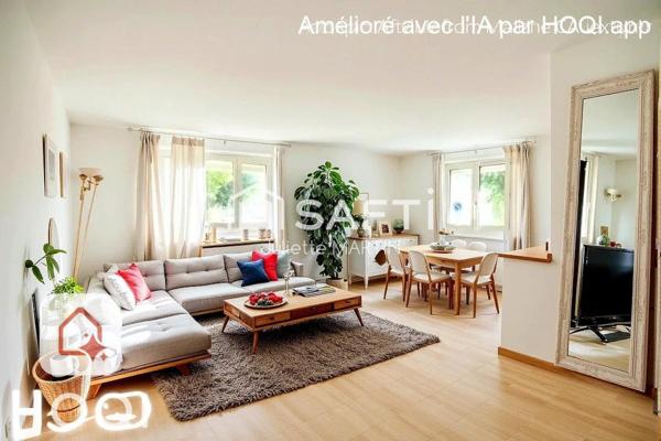 T3 lumineux, au calme, à proximité du tram train.