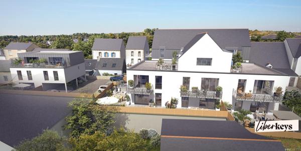 APPARTEMENT REZ DE JARDIN 66 M² 2 CHAMBRES