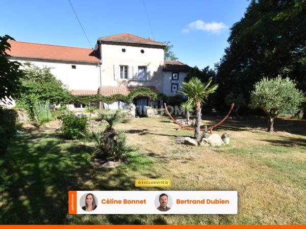 Maison 164m2 et dépendances sur 9466m2 de parcelles