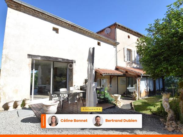 Maison 164m2 et dépendances sur 9466m2 de parcelles