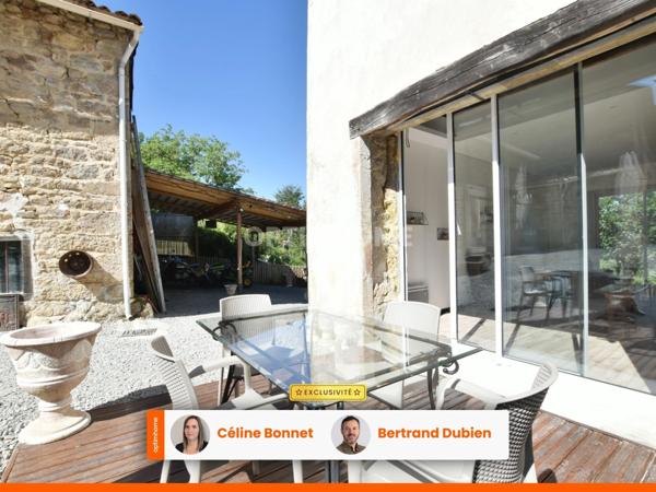 Maison 164m2 et dépendances sur 9466m2 de parcelles