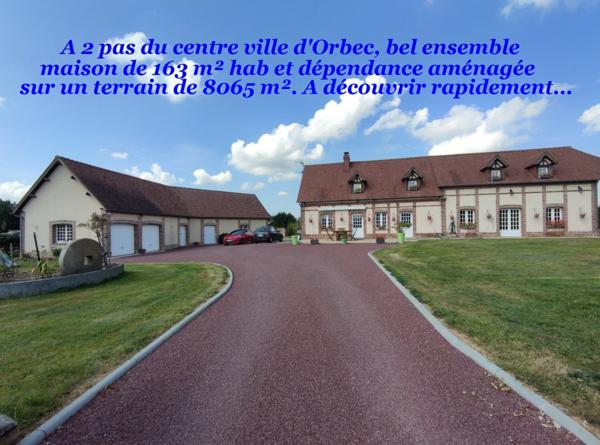 Achat vente Maison de caractère Orbec
