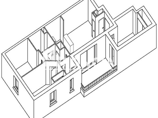 Location Appartement 4 pièces 69.99 m² - 392 RUE LEON BOURGEOIS Beziers 34500