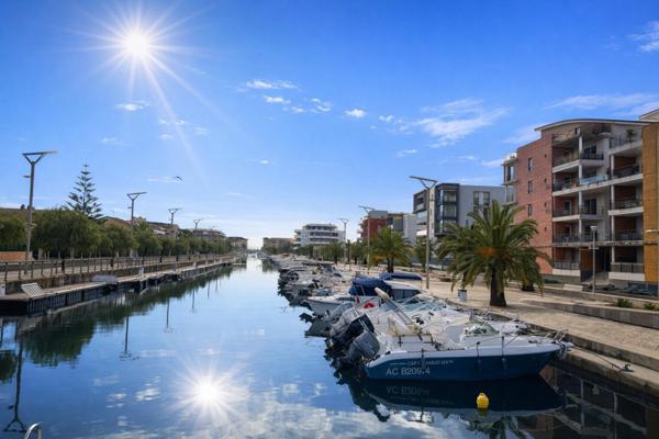 Appartement de 100m² à Port Fréjus vue panoramique