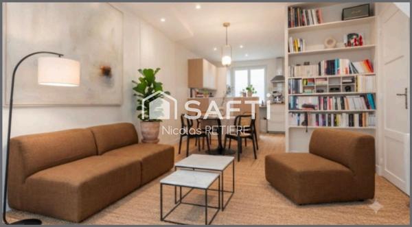 Guist'hau Chavagne - T4 75m2 carrez 108m2 au sol et une cave