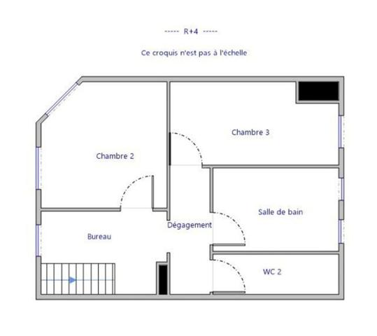 Appartement Nanterre 4 pièce(s) 75.64m² €425 000 ** - Référence 15213