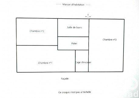 Maison traditionnelle 4 pièces de 85 m² à Ploubazlanec (22620)