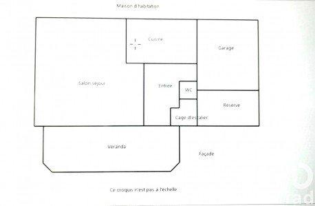 Maison traditionnelle 4 pièces de 85 m² à Ploubazlanec (22620)