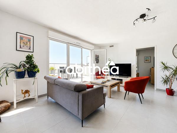 Appartement T4 de 93 m² avec terrasse 50 m² dans une résidence de 2022 à VIAS