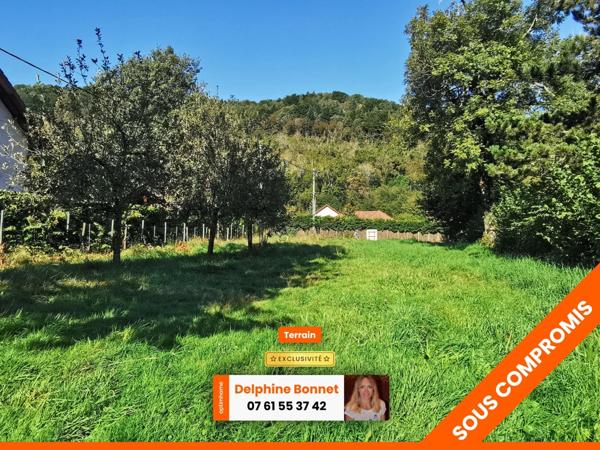 Saint Joseph de Rivière, belle parcelle à bâtir d'environ 600 m2 face à la Grande Sure