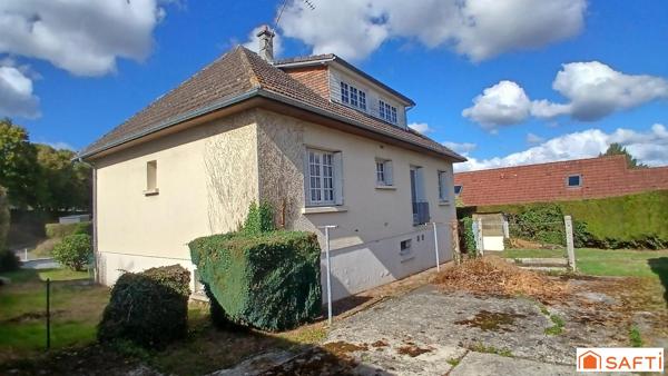 Pavillon sur sous sol  4 chambres