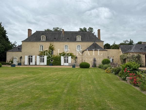 Charmante gentilhommière XVIIIe en Haut-Anjou - à 20km du Lion-d'Angers