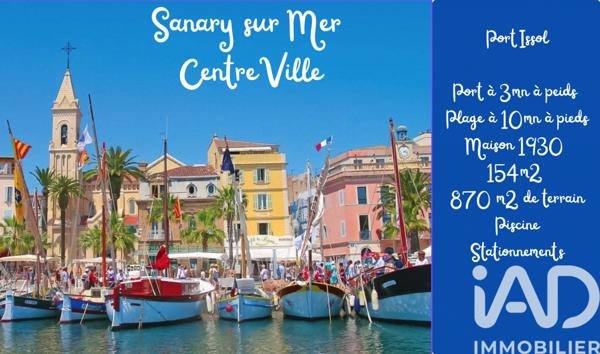 Maison à vendre 7 pièces 154 m² Sanary-sur-Mer