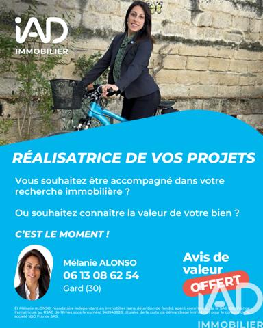 Maison à vendre 3 pièces 41 m² Gallargues-le-Montueux