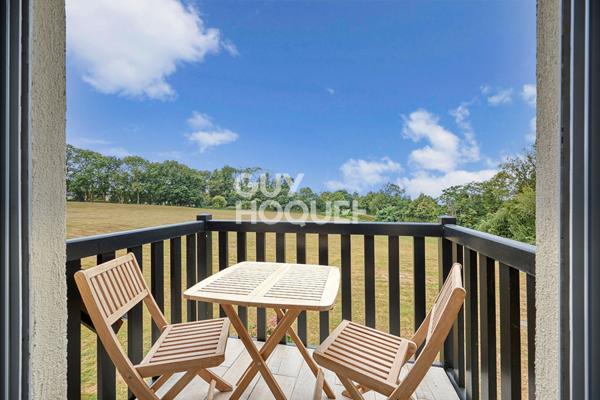 TOURGEVILLE - 3 PIECES DE CHARME AVEC VUE !