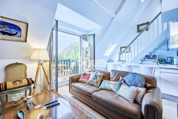 TOURGEVILLE - 3 PIECES DE CHARME AVEC VUE !