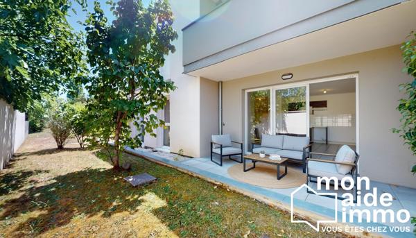 Appartement T3 avec jardin privatif et 2 parkings - PESSAC Alouette